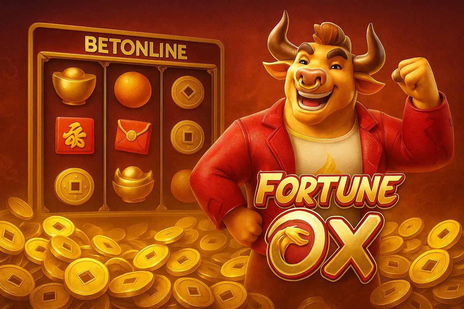 Fortune Ox no BETONLINE - Aposte Agora e Reivindique Seus Ganhos